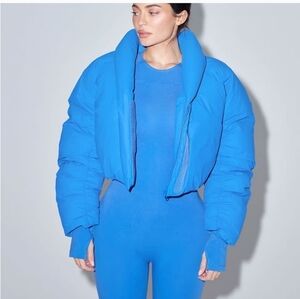 Vibrant Blue Women's Puffer Jacket